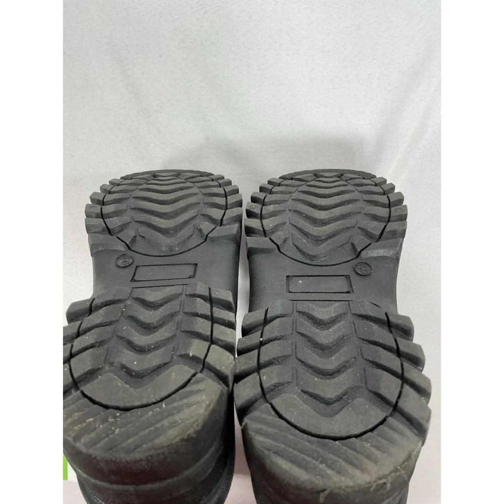 Mens New Climatex Insulated Pull On Snow Boots Gray 8 Midcalf Water Proof